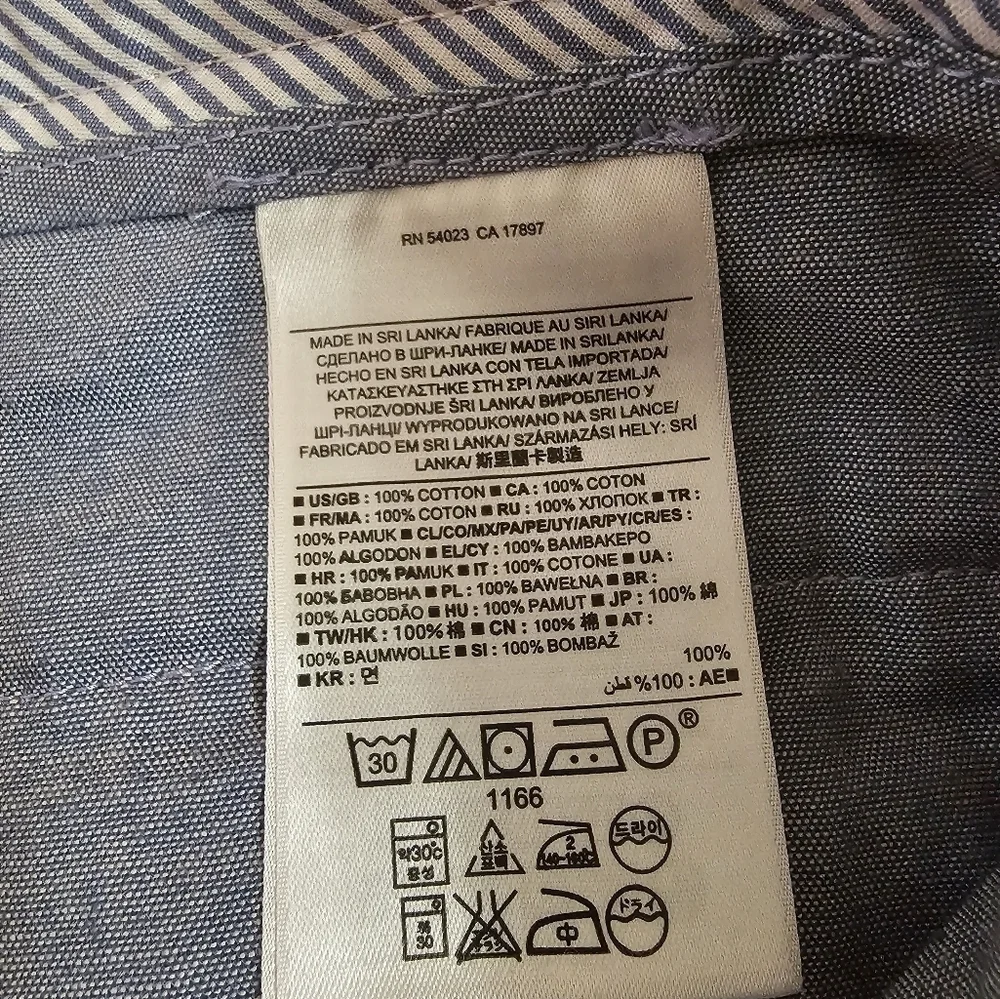 Banana Republic Original Oxford Light Pastel Pink Casual Shorts Size 32